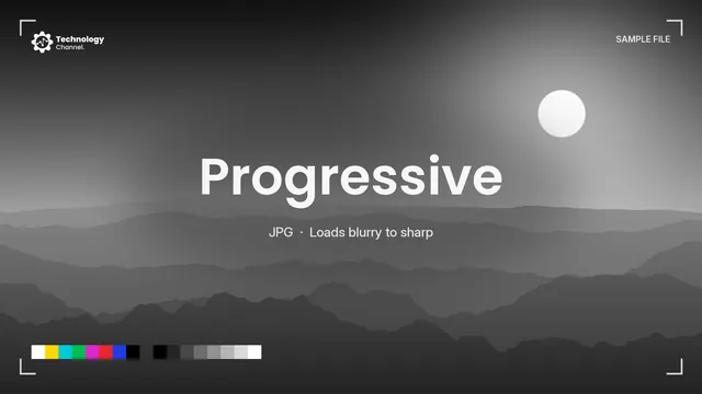 JPG sample: Progressive JPEG